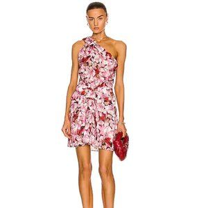 one shoulder dress IRO PARIS pink